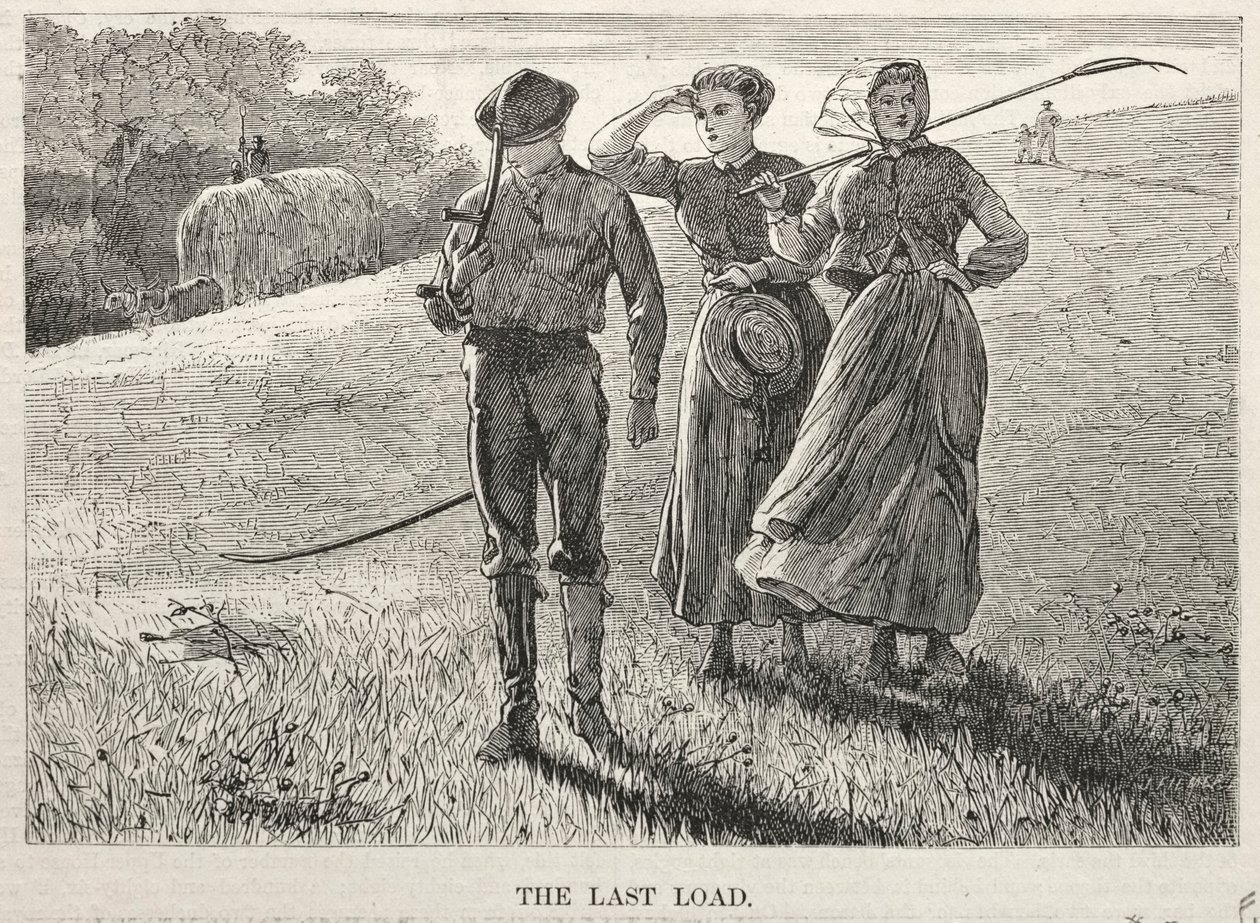 ラストロード、1869。 作： ウィンスロー・ホーマー