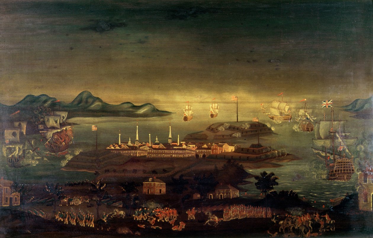 バンカーヒルの戦い、1775年6月17日（油） 作： ウィンスロップチャンドラー