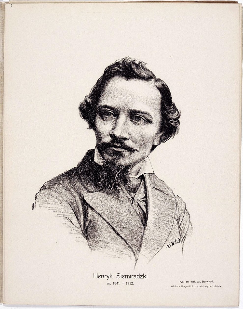 Henryk Siemiradzki 1843-1902、1917 作： ワディスロウ・バルウィッキ