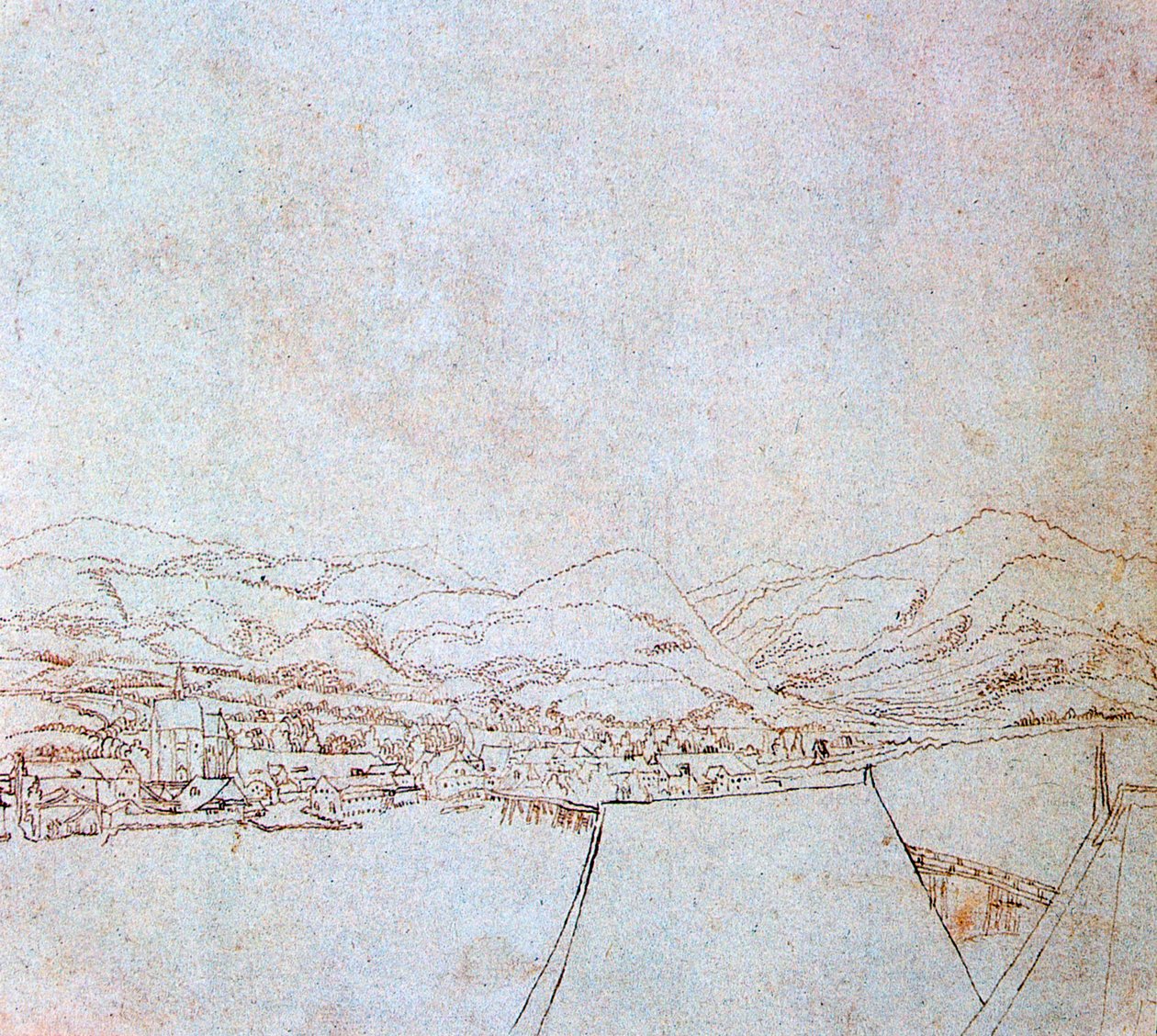 ウルファー、c1510-1553のビュー 作： ウルフ・フーバー