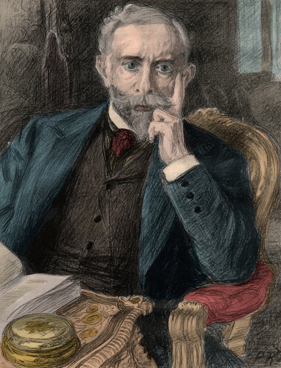 ポール・カンボン（1843-1924）、イギリス大使（1898-1920）の肖像。 作： ウッドバインK.ポリッシュ