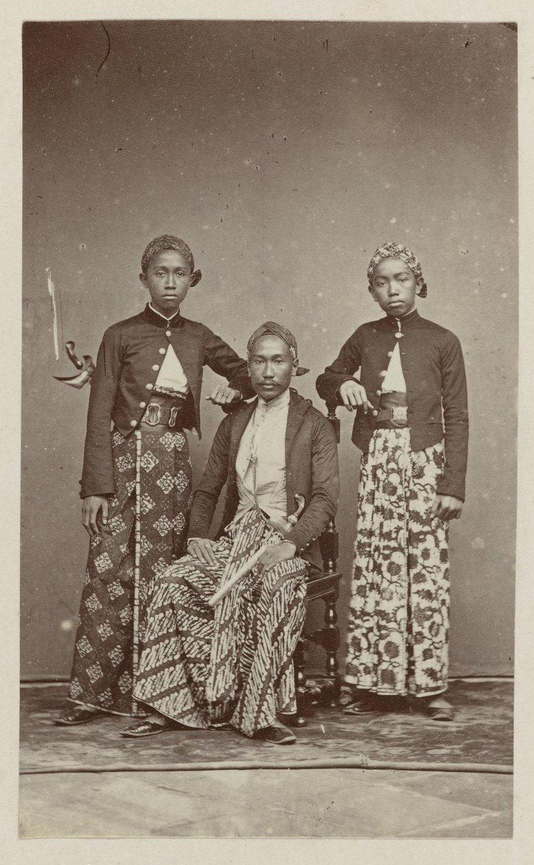 3人の男性 作： ウッドベリーとページ