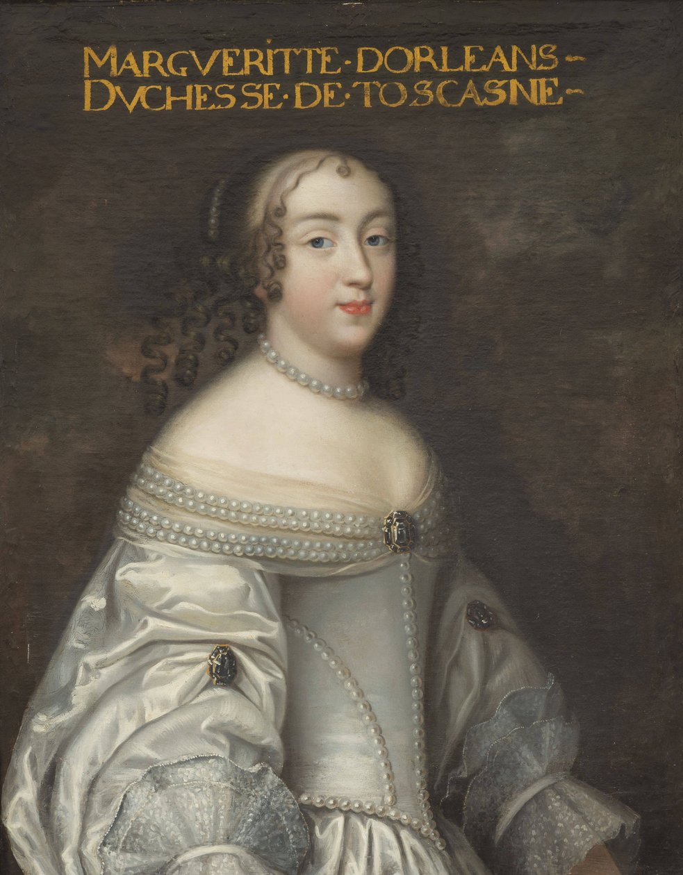 マルグリットルイーズドブルボンオルレアン、トスカーナ大公（1645-1721） 作： チャールズボーブランのワークショップ
