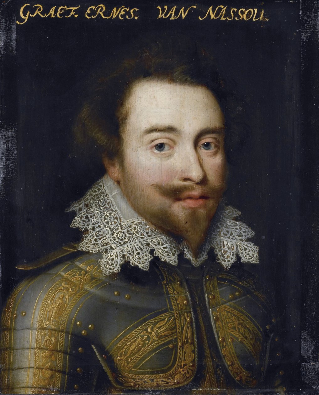 ナッソー・ジーゲン伯爵、ヨハン・エルンスト1世（1582-1617）の肖像 作： ヤン・アントニス。ヴァン・ラヴェステイン