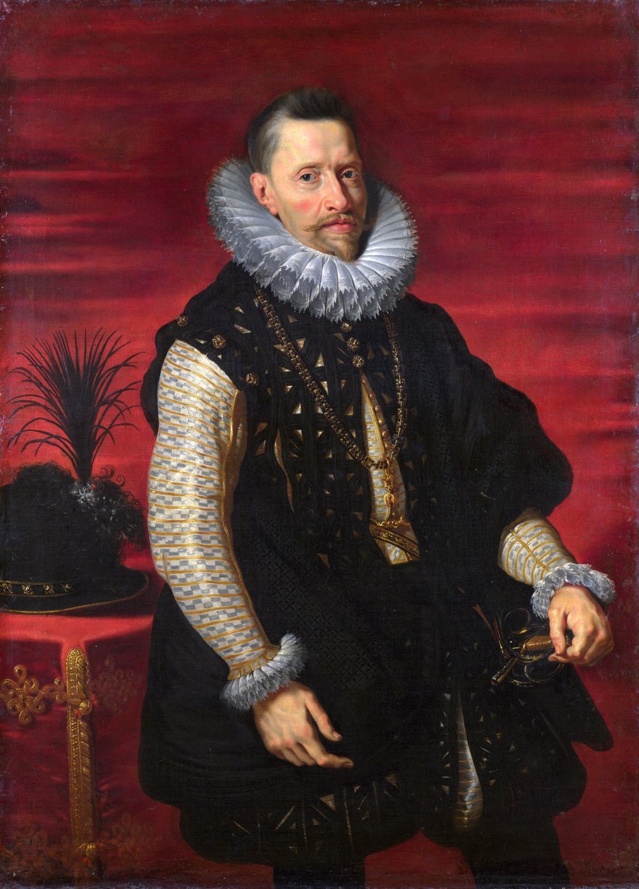 オーストリアのアルク大公の肖像（1559-1621） 作： ピーター・ポール・ルーベンスのワークショップ
