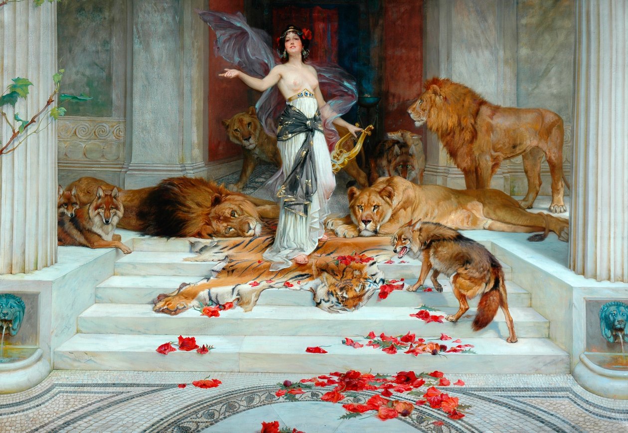 Circe、1889年頃 作： ライトバーカー