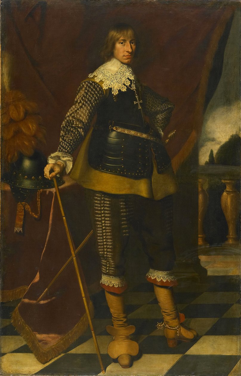 ナッサウ＝ディーツ家のヘンドリック・カシミール1世の肖像（1612-1640年） 作： ワイブランドジースト