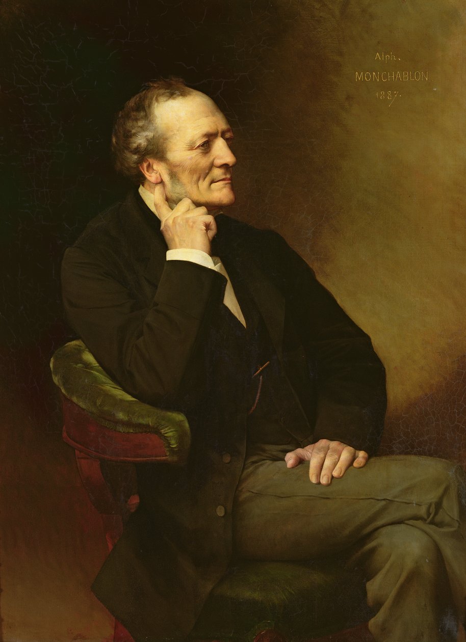 ルイ・ジョセフ・ビュッフェ（1818-98）1887 作： ザビエル・アルフォンス・モンシャブロン