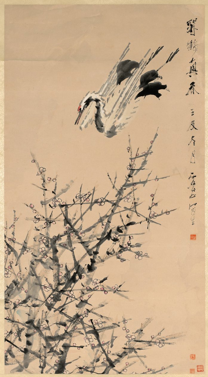梅、鶴、そして春 作： スグ
