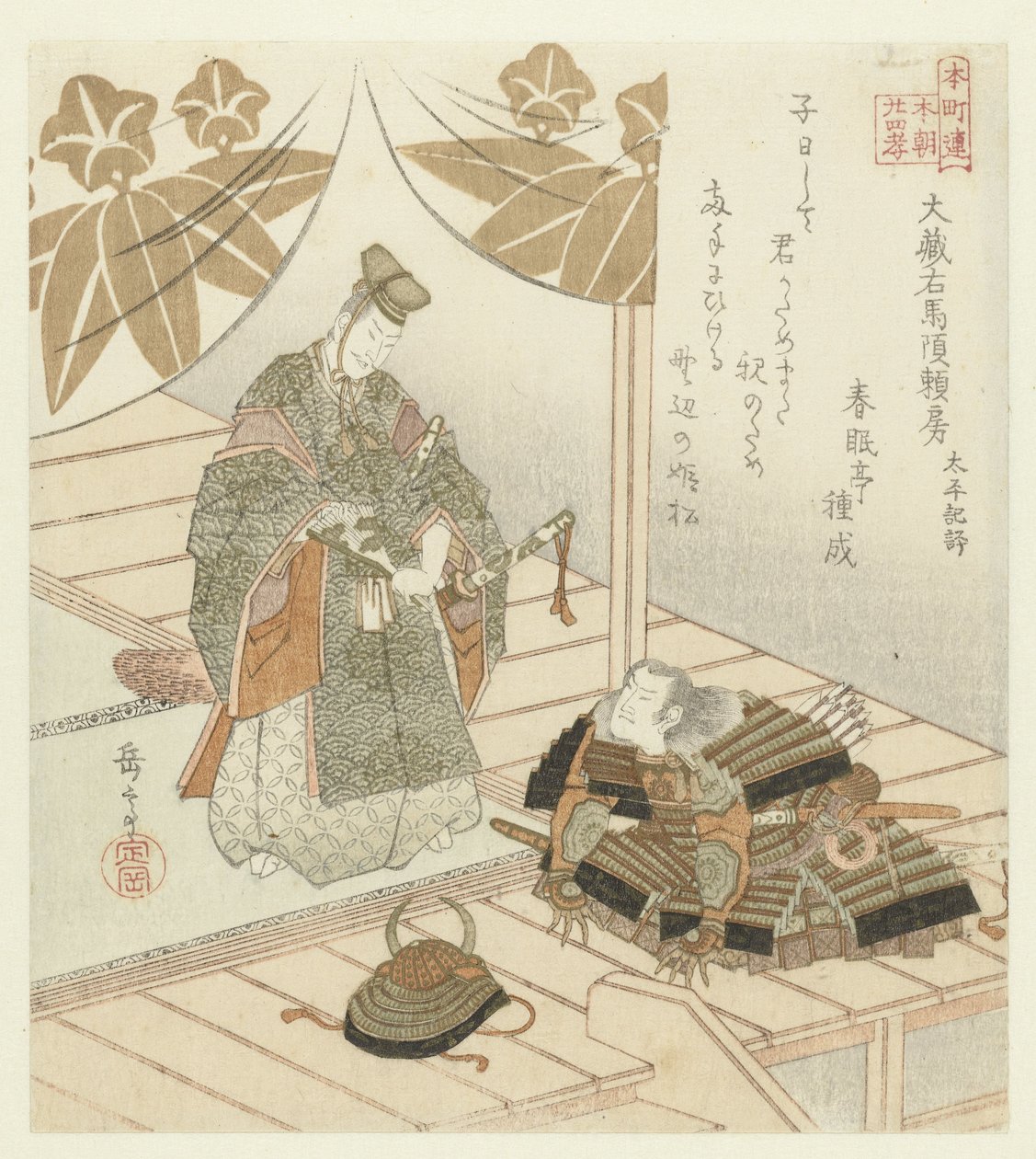 本朝連の日本人親孝行24例（連載タイトル） 作： 八島学亭
