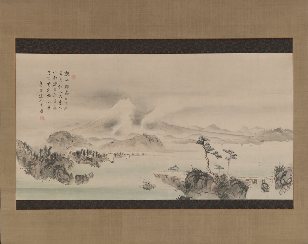 富士山 19世紀 作： 横井金刻