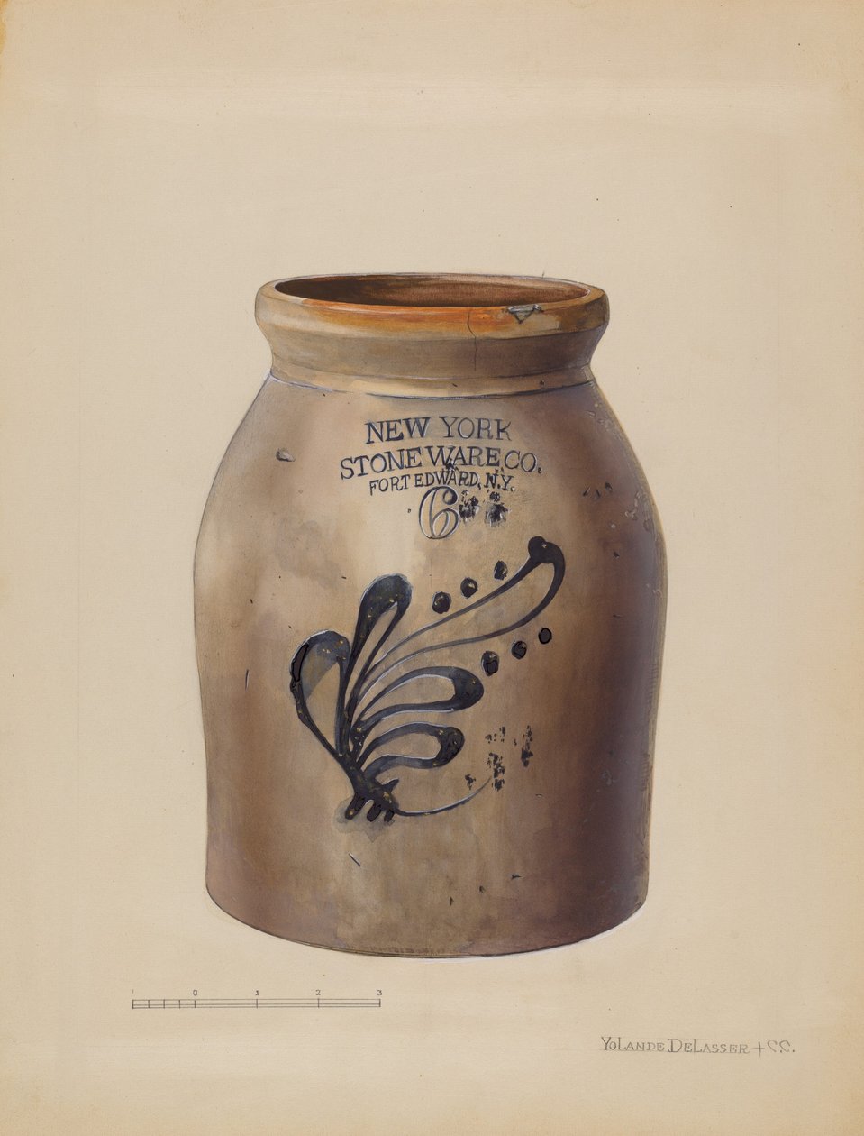Jar, c. 1936. 作： ヨランデ・デラサー