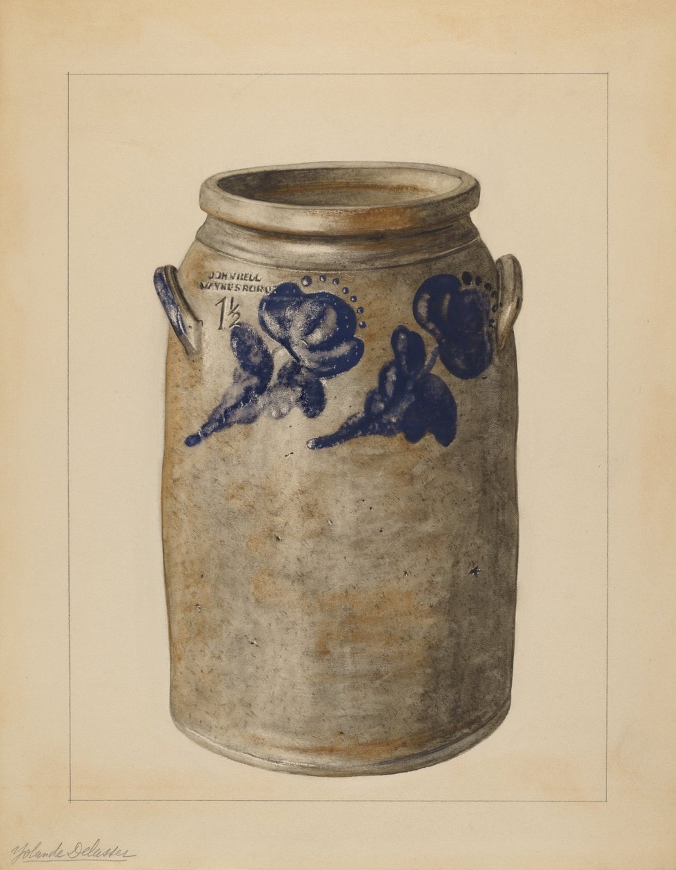 Jar、1937年頃。 作： ヨランデ・デラサー