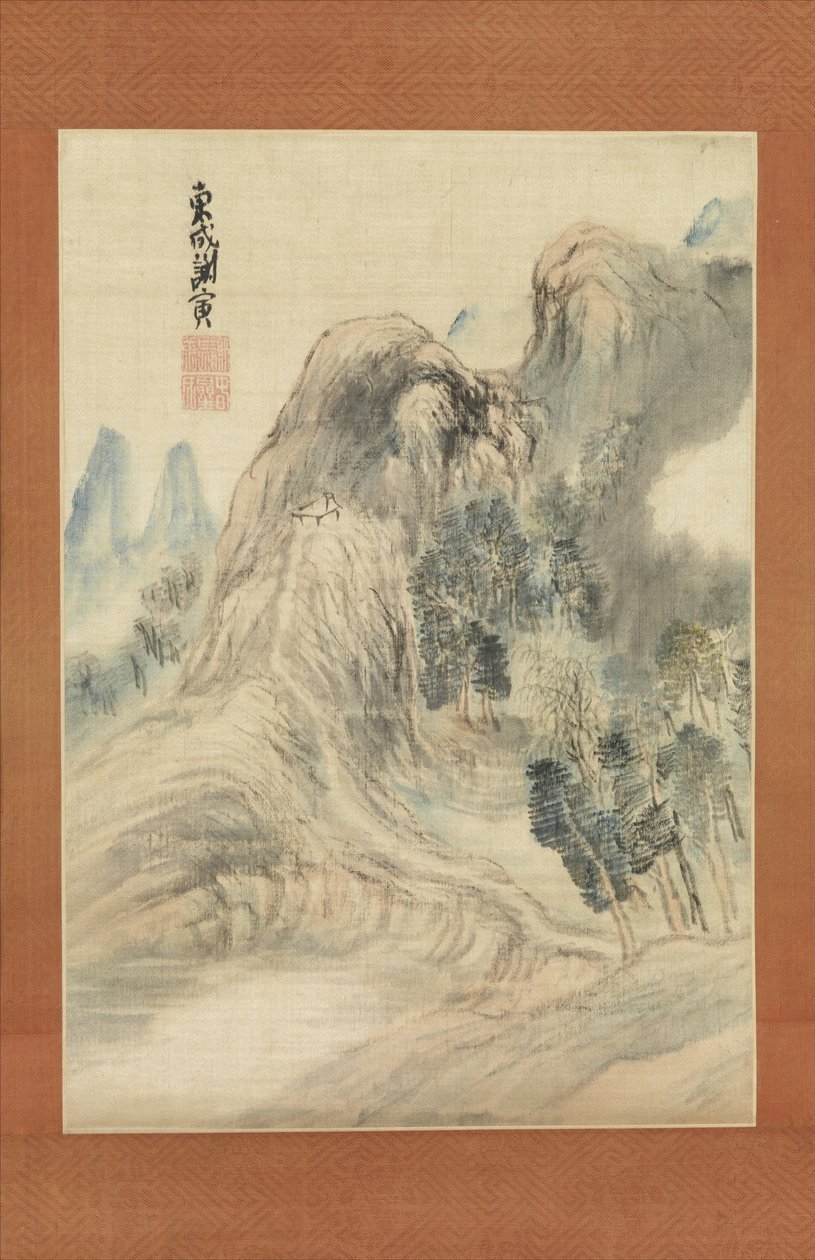 秋の風景、1780年頃 作： ヨサ・ブソン