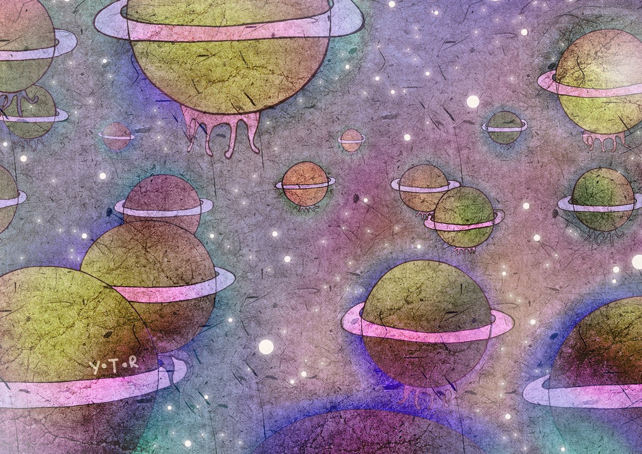 宇宙、2012（デジタル） 作： ヨーヨー・チャオ
