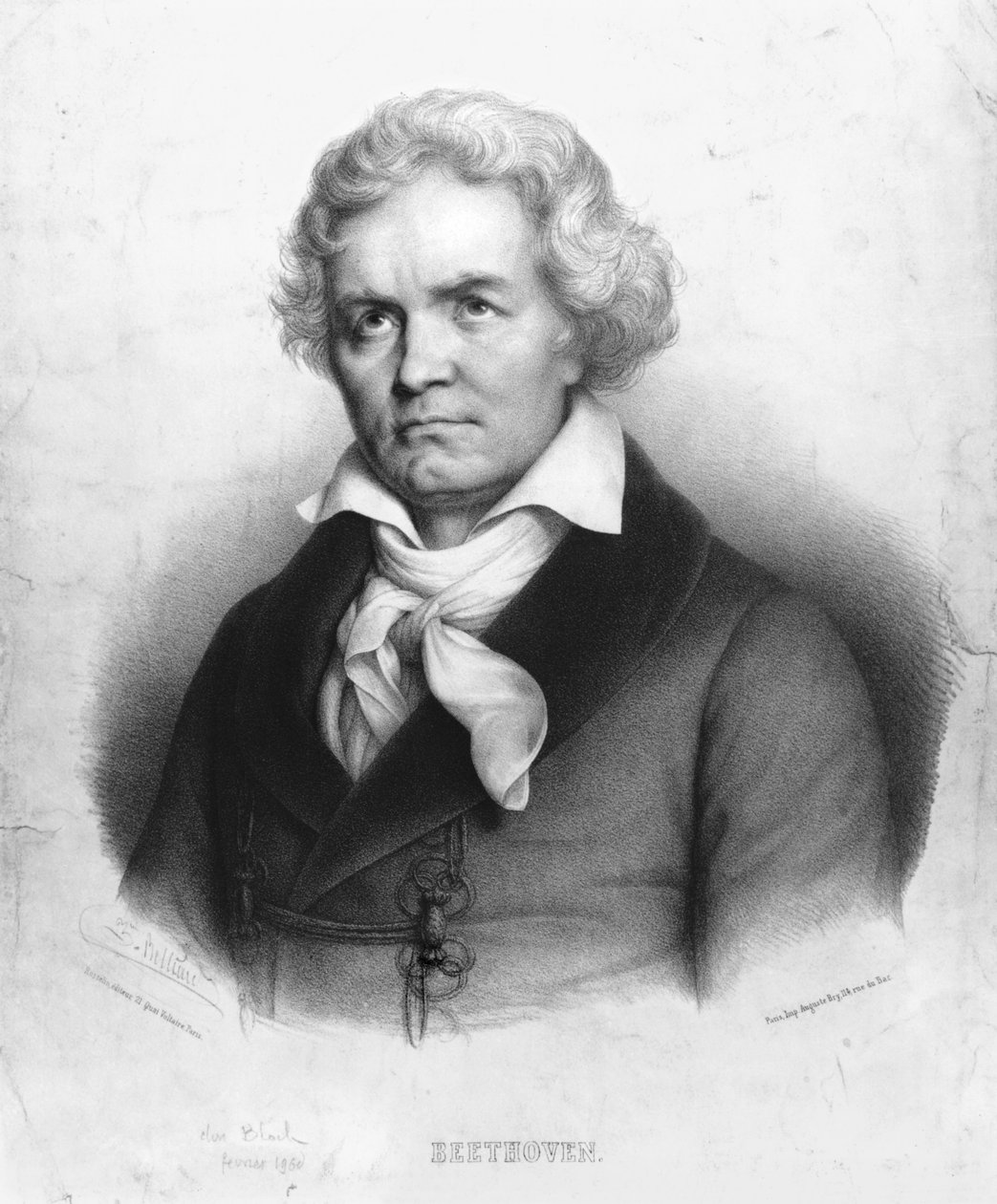 ルートヴィヒヴァンベートーベン（1770〜1827） 作： ゼフィリン・フェリックスジャン・マリウス・ベリアール