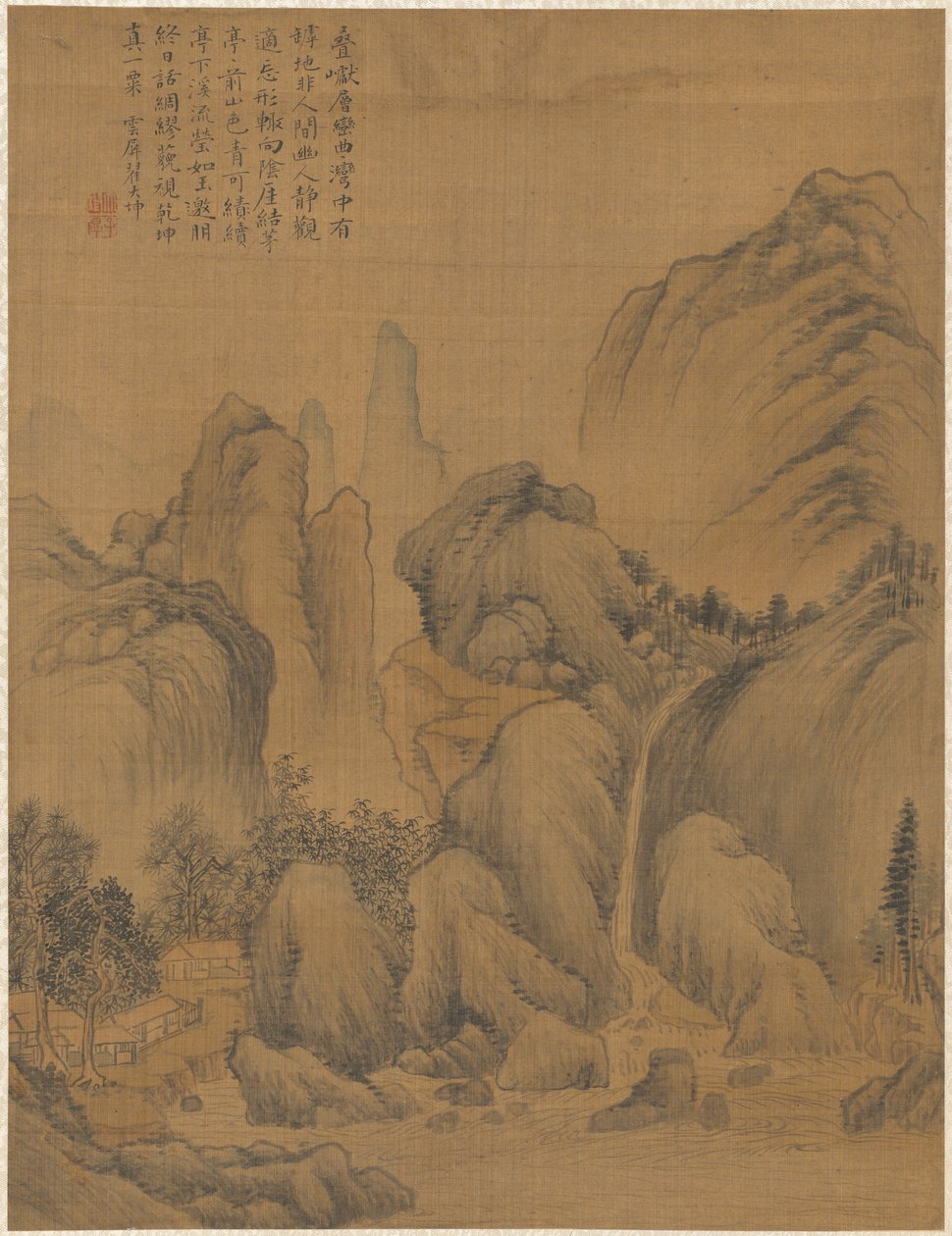 風景、1775年。 作： hai大君