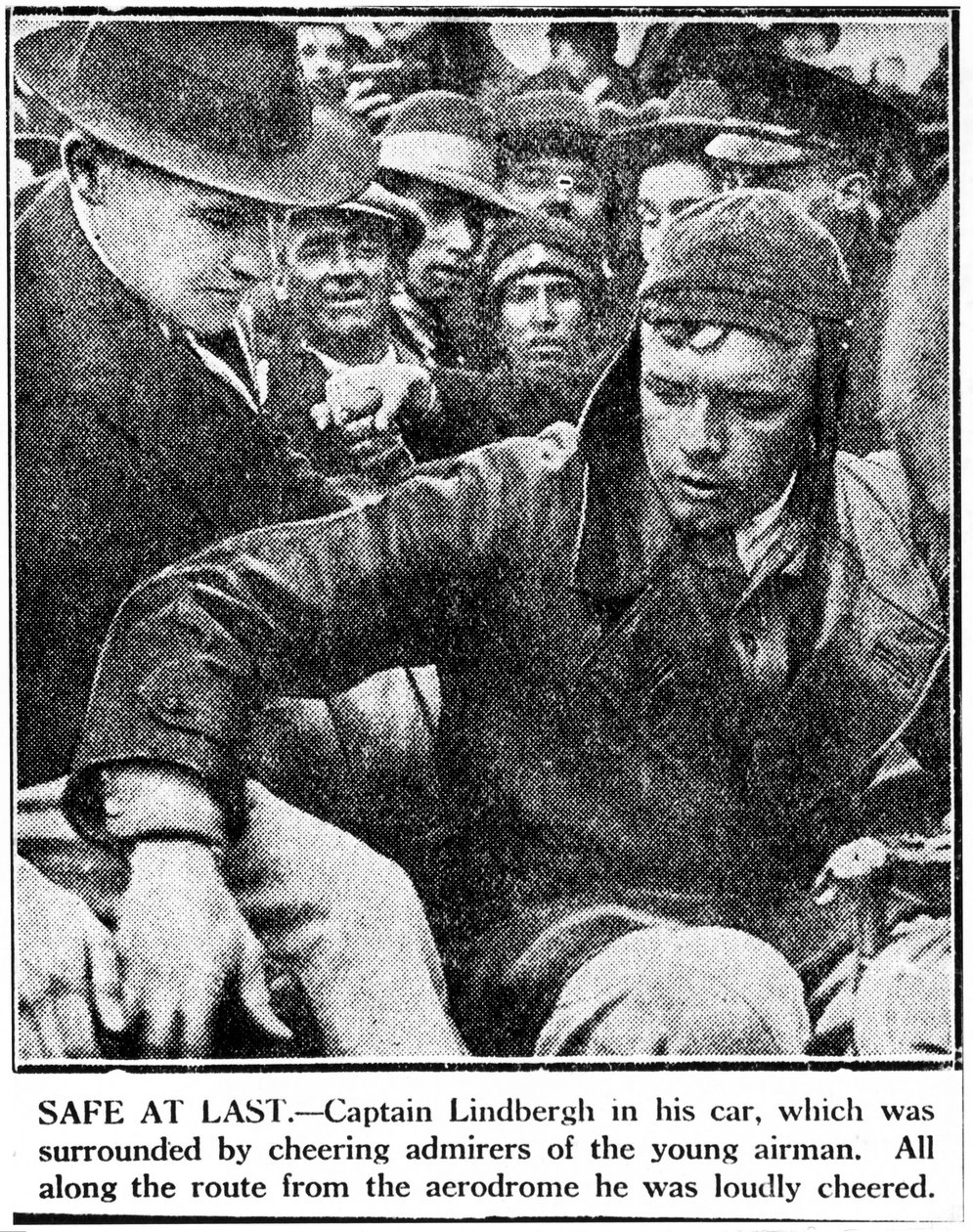 チャールズ・オーガスタス・リンドバーグ、アメリカ人パイロット、1920年代頃 作： フェルディナンド・ゲオルグ・ヴァルドミュラー