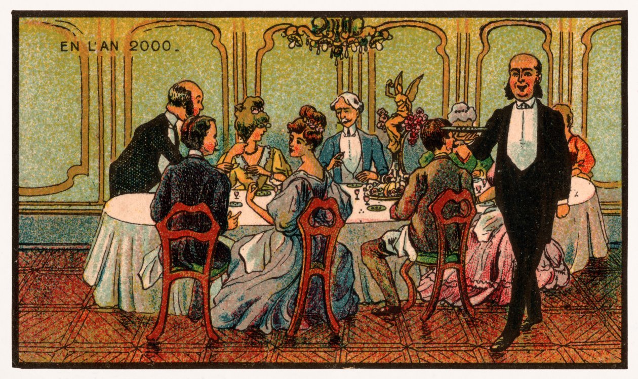 ケミカルディナー、1910年頃 作： 。 。