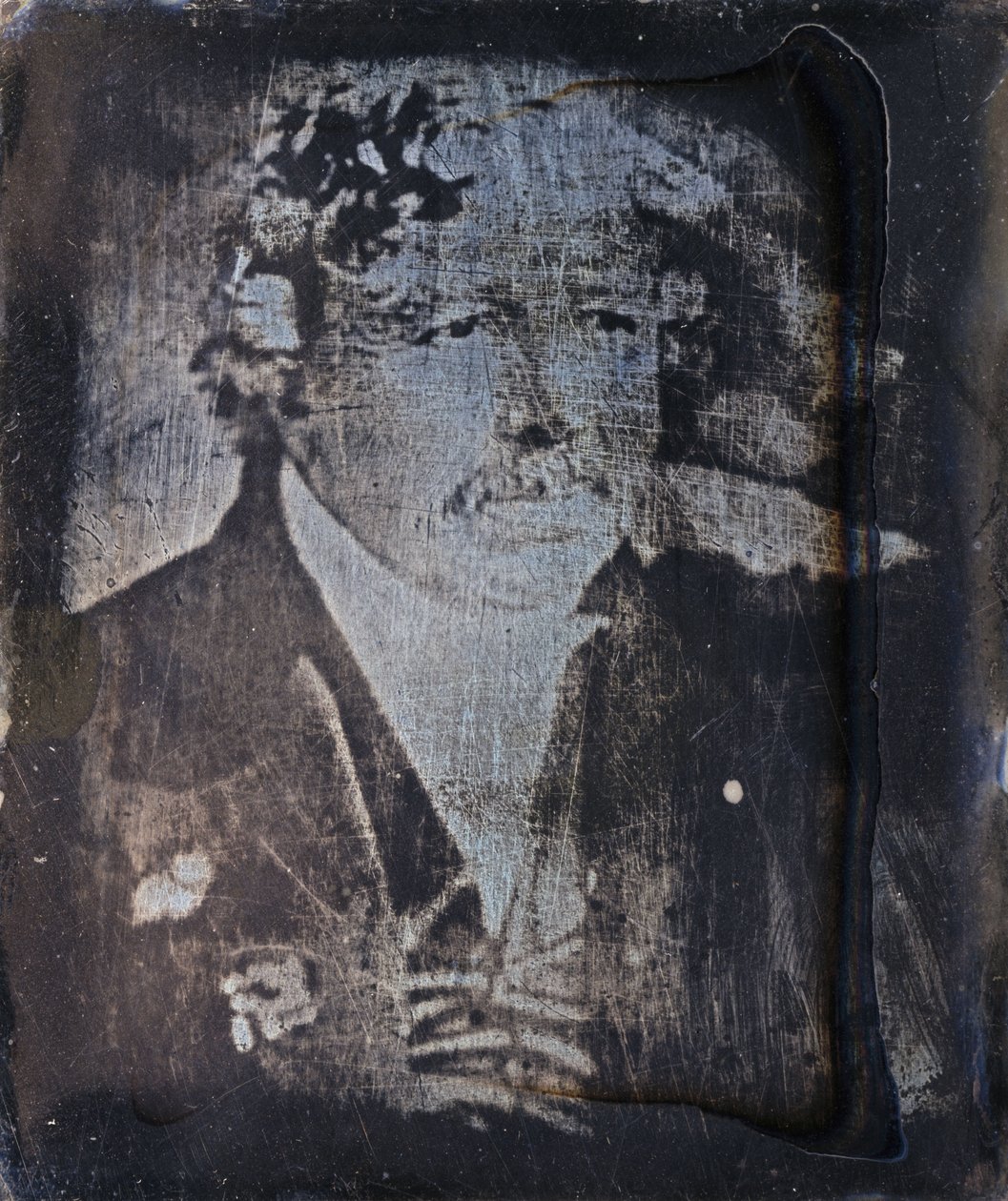ルイ・ジャック・マンデ・ダゲール（フランス写真界のパイオニア）1840年代頃 作： フレデリック (帰属) バーナード
