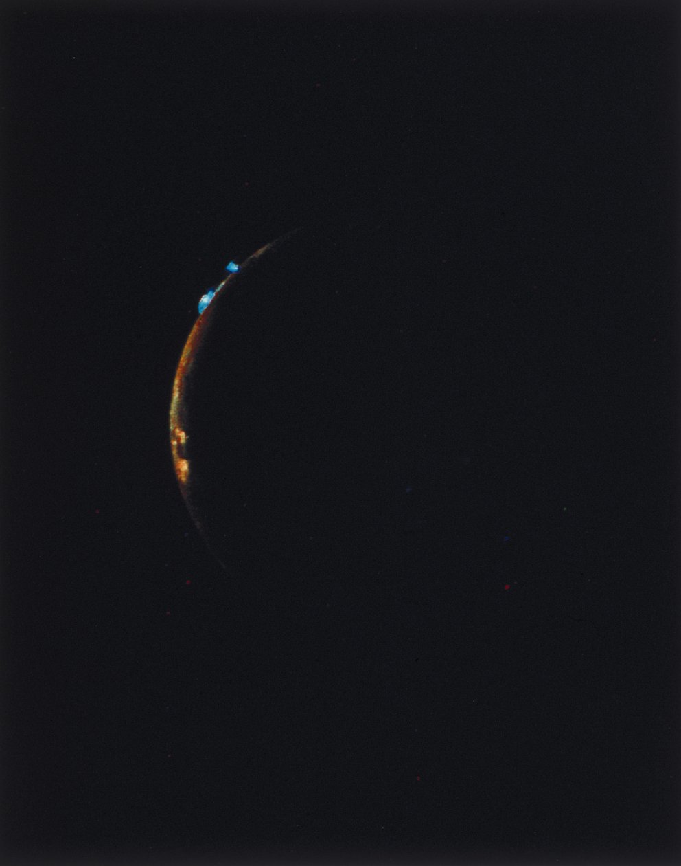 木星の衛星、イオの縁にある火山 作： フェルディナンド・ゲオルグ・ヴァルドミュラー