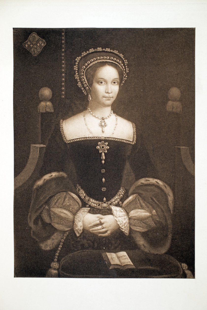 メアリー王女、後にメアリー1世、1537年頃、パブ。 1902（コロタイプ） 作： 英語学校の後
