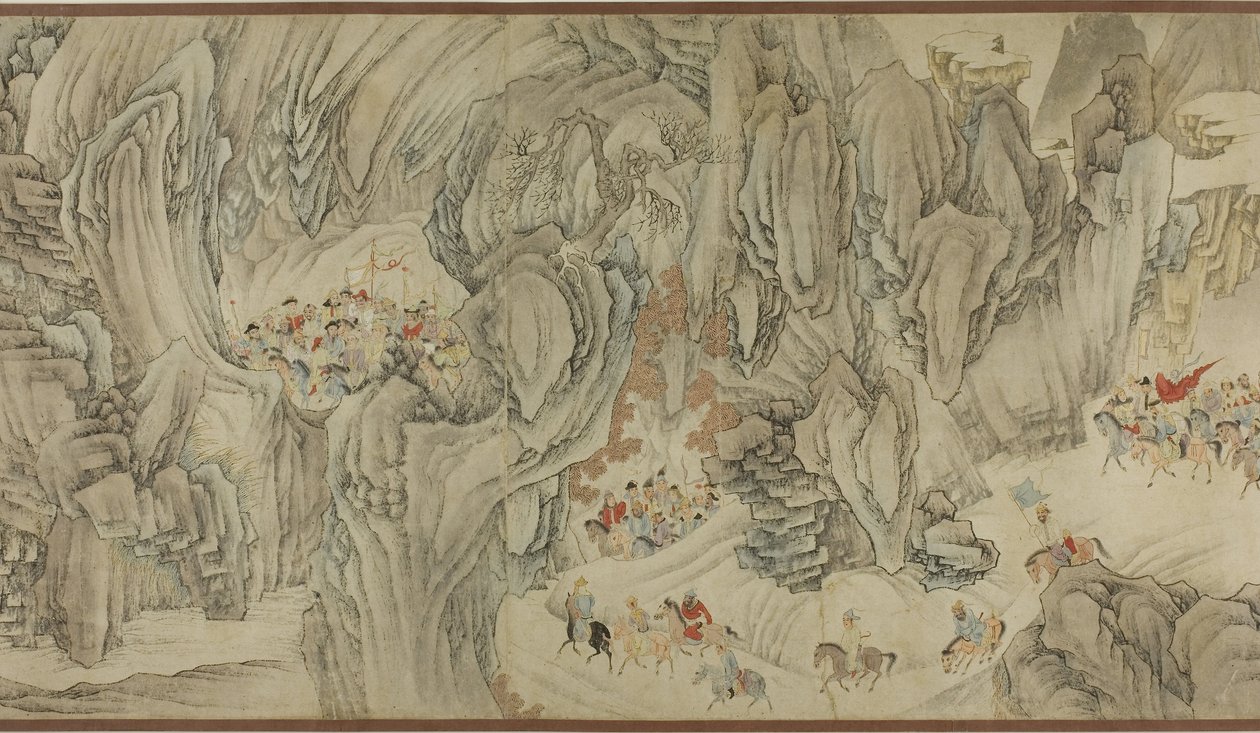 天の山での狩り 作： 匿名