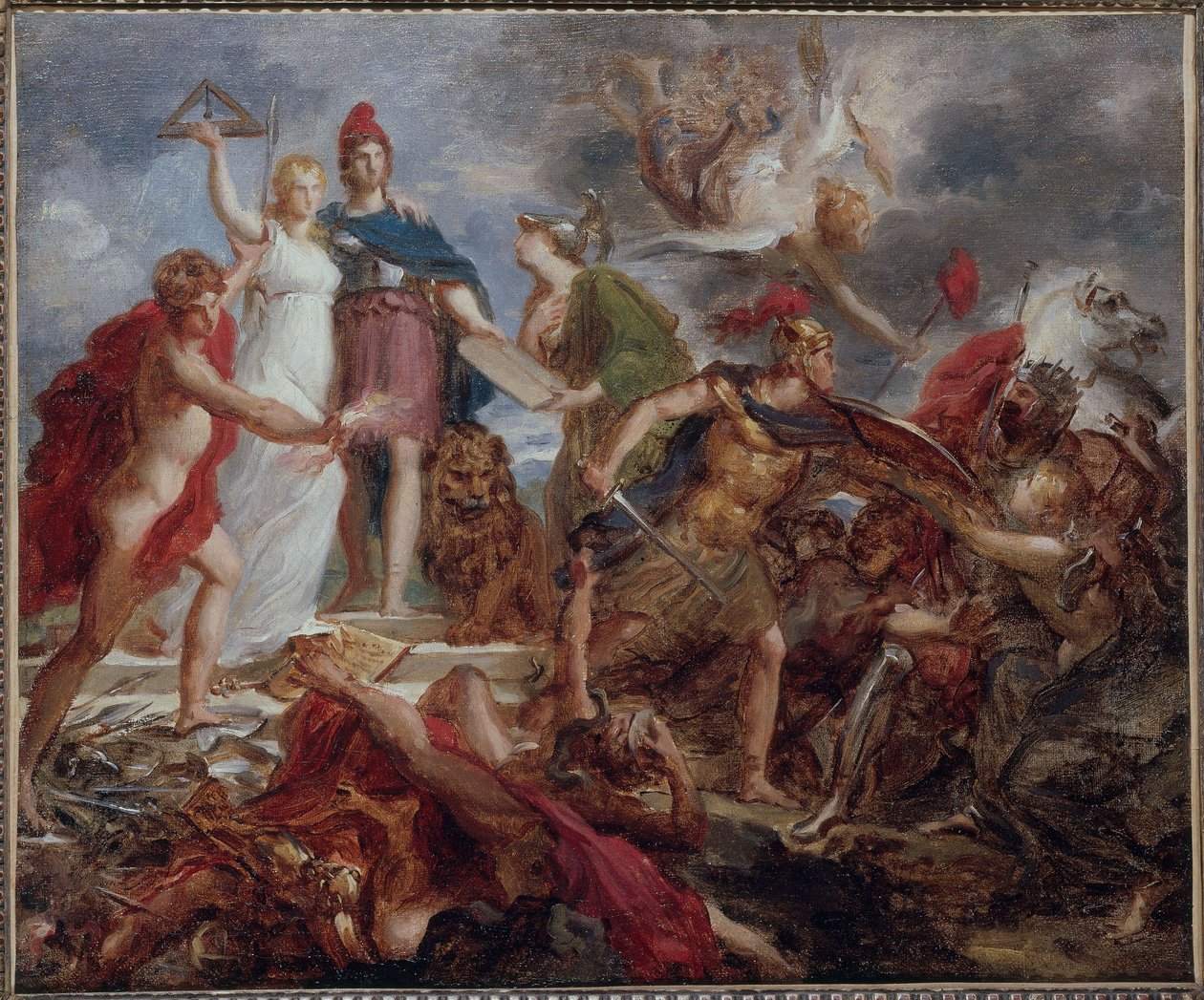 フランス語：Allégorie révolutionnaire: La Liberté, l