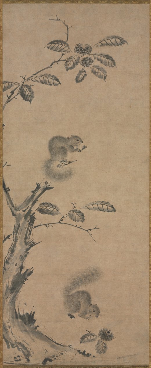 栗の木のリス 作： LouisPhilippeMouchyによるもの