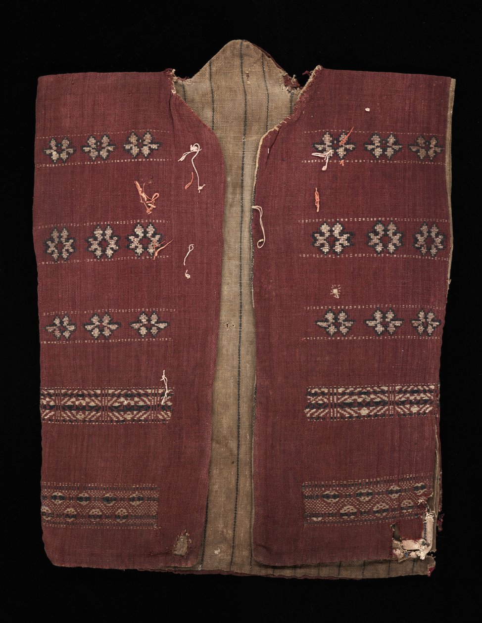 Headhunters jacket (baju kirai), c.1825-75 (homespun cotton) 作： 文化イバン