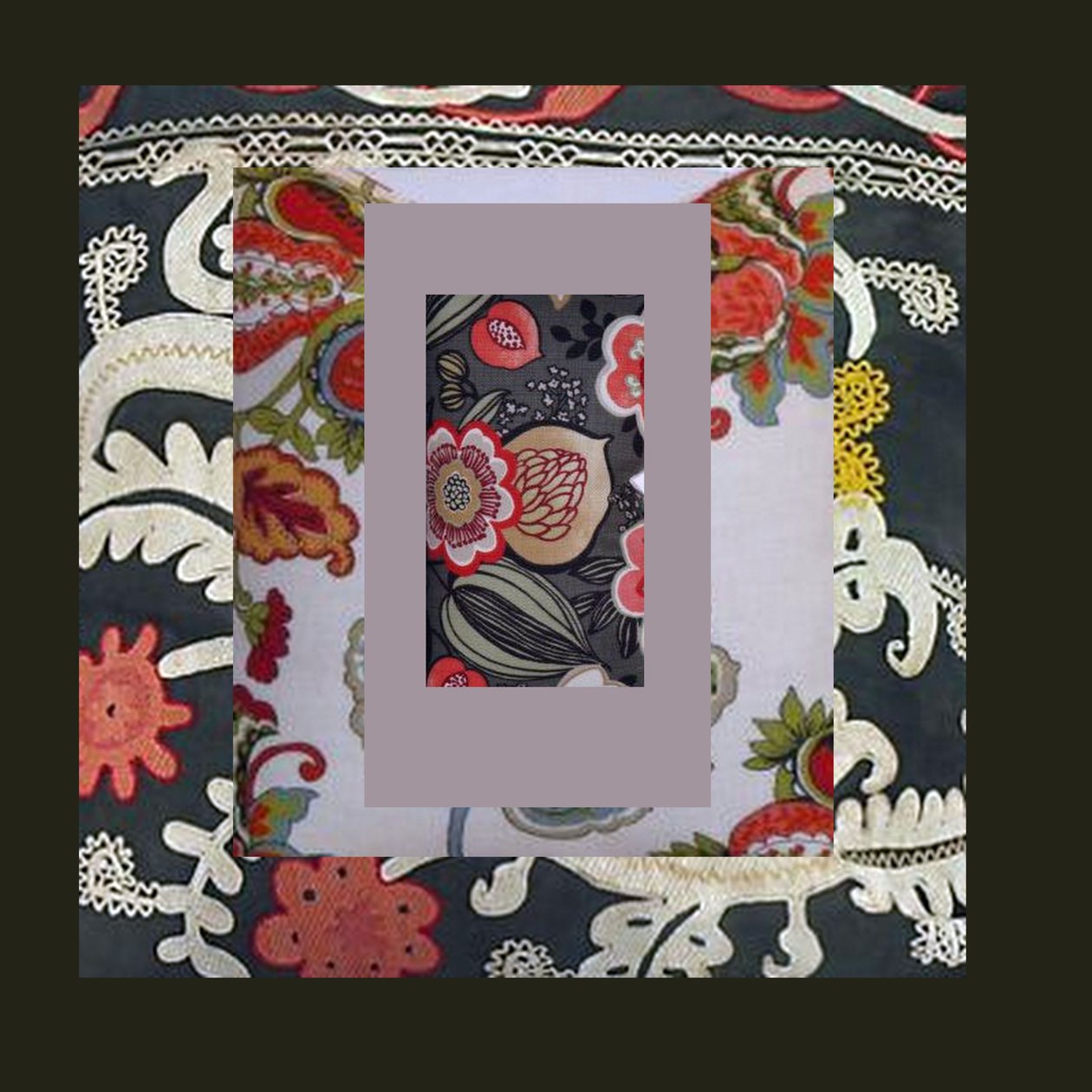 COLOR AND PATTERN COLLAGE, 2018（ミクストメディア） 作： リンダ・アーサー