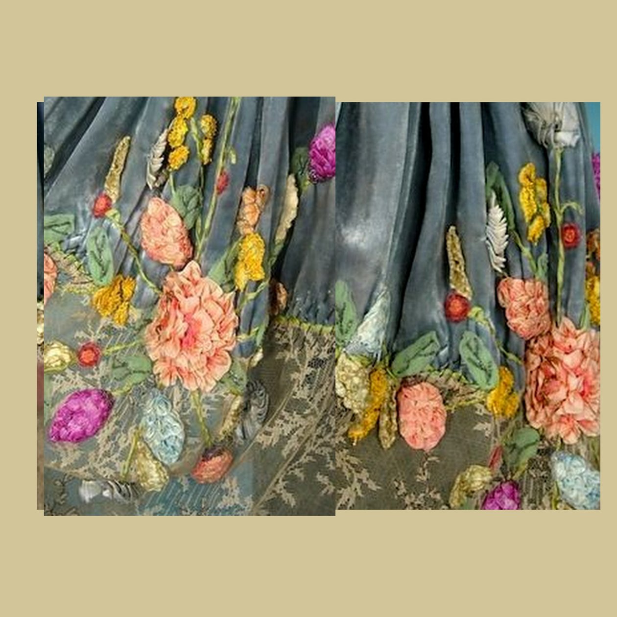 INDIENNE FABRIC, 2018（ミクストメディア） 作： リンダ・アーサー