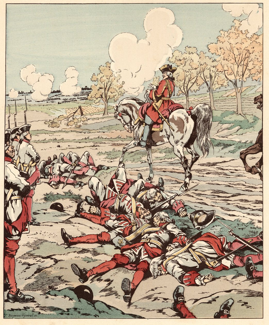 キャノン？そうか...。殺すのです。ここでは、七年戦争中の1759年、ミンデンの戦いで敵軍の銃によって擲弾兵が虐殺された後、聖パーン(Saint-Pern)が手に持っていたスナッフを発音し、勇気を回復させた言葉をすべて紹介します。 作： Onfray de Breville JacquesJobの仮名