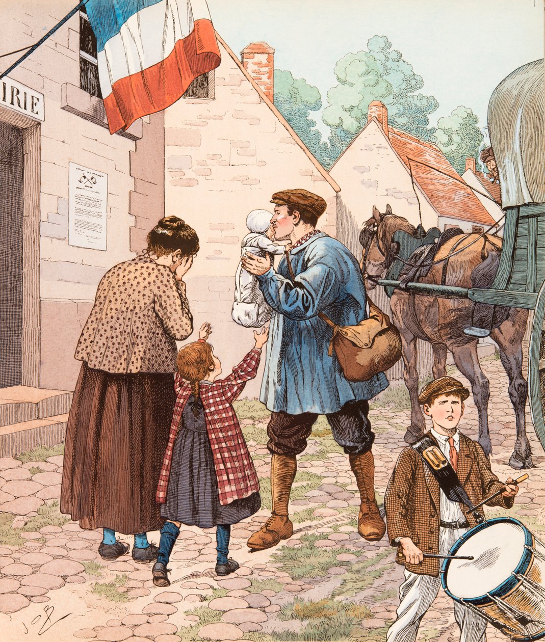 ジャック・マリー・ガストン・オンフロイ・ド・ブレヴィル・ディット・ジョブ（1858-1931） - 8月2日 作： Onfray de Breville JacquesJobの仮名