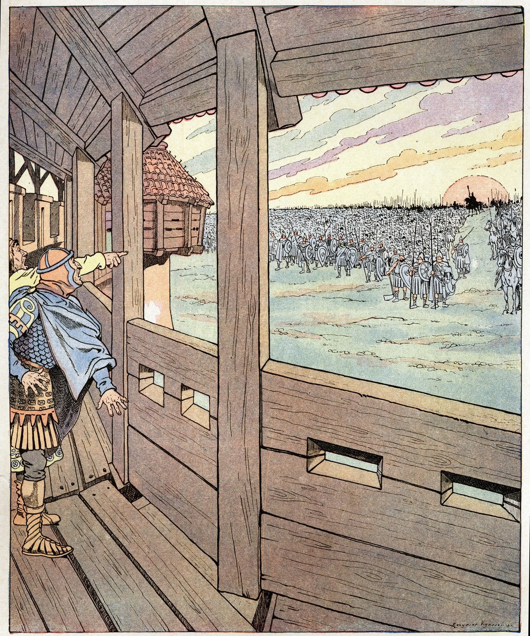 Der eiserne Mann, das ist Karl der Große. Ogger