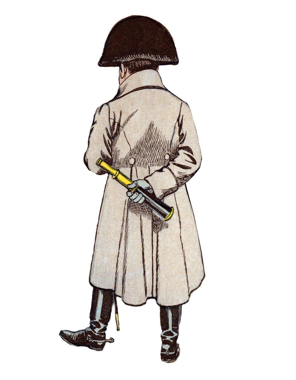 ナポレオン・ボナパルトの肖像 - Job（Jacques Onfroy de Breville）によるリトグラフ、1893年の "Le Grand Napoleon des Petites Enfants "より 作： Onfray de Breville JacquesJobの仮名