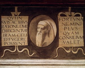 マキシムの詳細 - フレスコ画、15世紀末 作： Giorgione