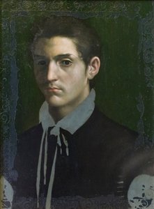 若い男の肖像 作： (1509 66) Daniele da Volterra