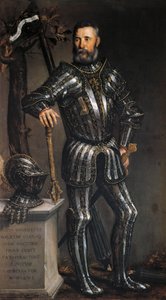 Paolo Caliari (1528-1588) による Pase Guarienti の肖像画、キャンバスに油彩