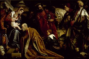 マギの崇拝」（油彩・キャンバス 作： Veronese