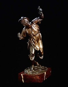 The Bird Catcher（ブロンズ 作： Giambologna