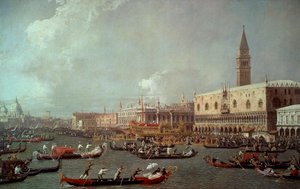 The return of the Bucentaur to the pier on Ascension Day, ca 1760, by Giovanni Antonio Canal known as Canaletto (1697-1768), oil on canvas   1462382   ja       japanese Successfully Translated  Original: St. Pauls, Convent Garden Translat: St. Pauls, Conve 作： (1697 1768) Canaletto