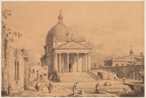 ビュー Created with San Simone Piccolo, c. 1735年 作： Canaletto