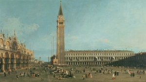 サンマルコ広場 作： Canaletto
