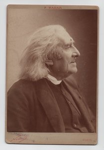 フランツ・リスト（1811-1886）（1886年、写真） 作： (1820 1910) Nadar