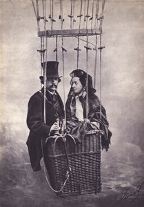ナダール、フランスの写真家、飛行士（モノクロ写真） 作： (1820 1910) (after) Nadar