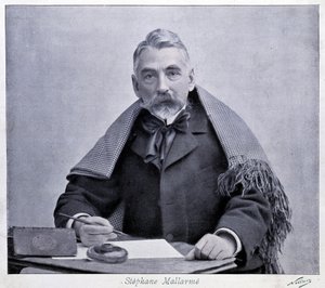 Mallarme (1842-1898) - 写真撮影：Nadar, Carnavalet. 作： Nadar