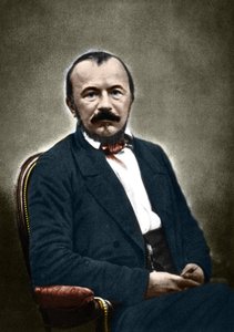 ジェラール・ド・ネルヴァルの肖像 フランスの作家（1808～1855年）。 作： Nadar