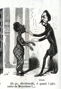 Giacomo Meyerbeerのアフリカ人はいつ？