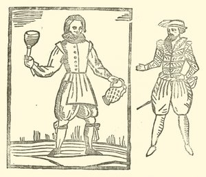 The Roxburghe Ballads』（木版画）の挿絵 作： (after) English School